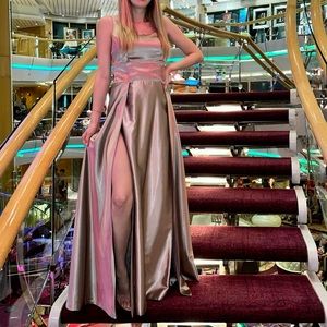 Alamour the Label Rose Gold Formal Dress Size Small